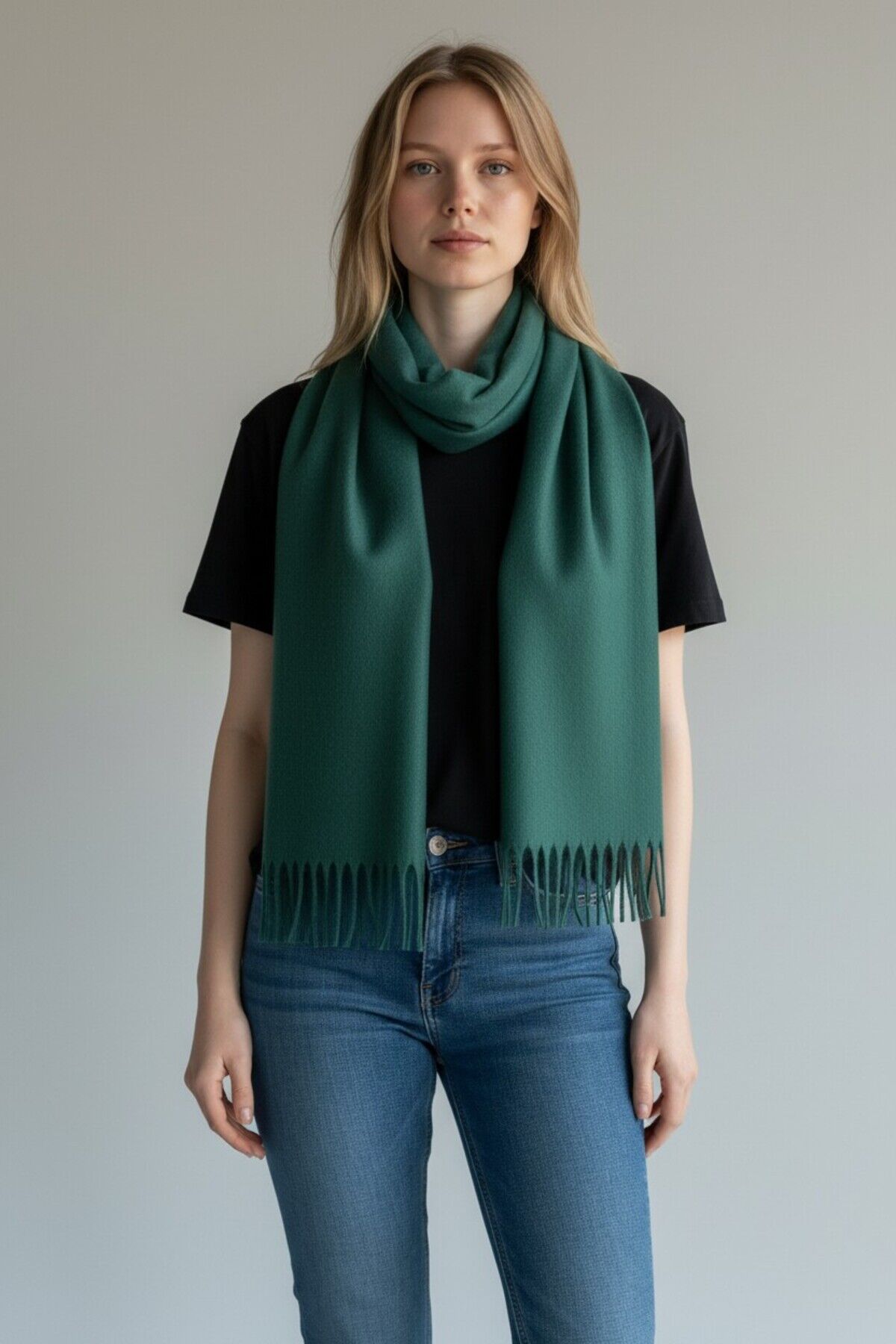 Yumuşak Dokulu Kadın Kışlık Atkı Şal – Sıcak Tutan, Rahat ve Şık Model Büyük Boy