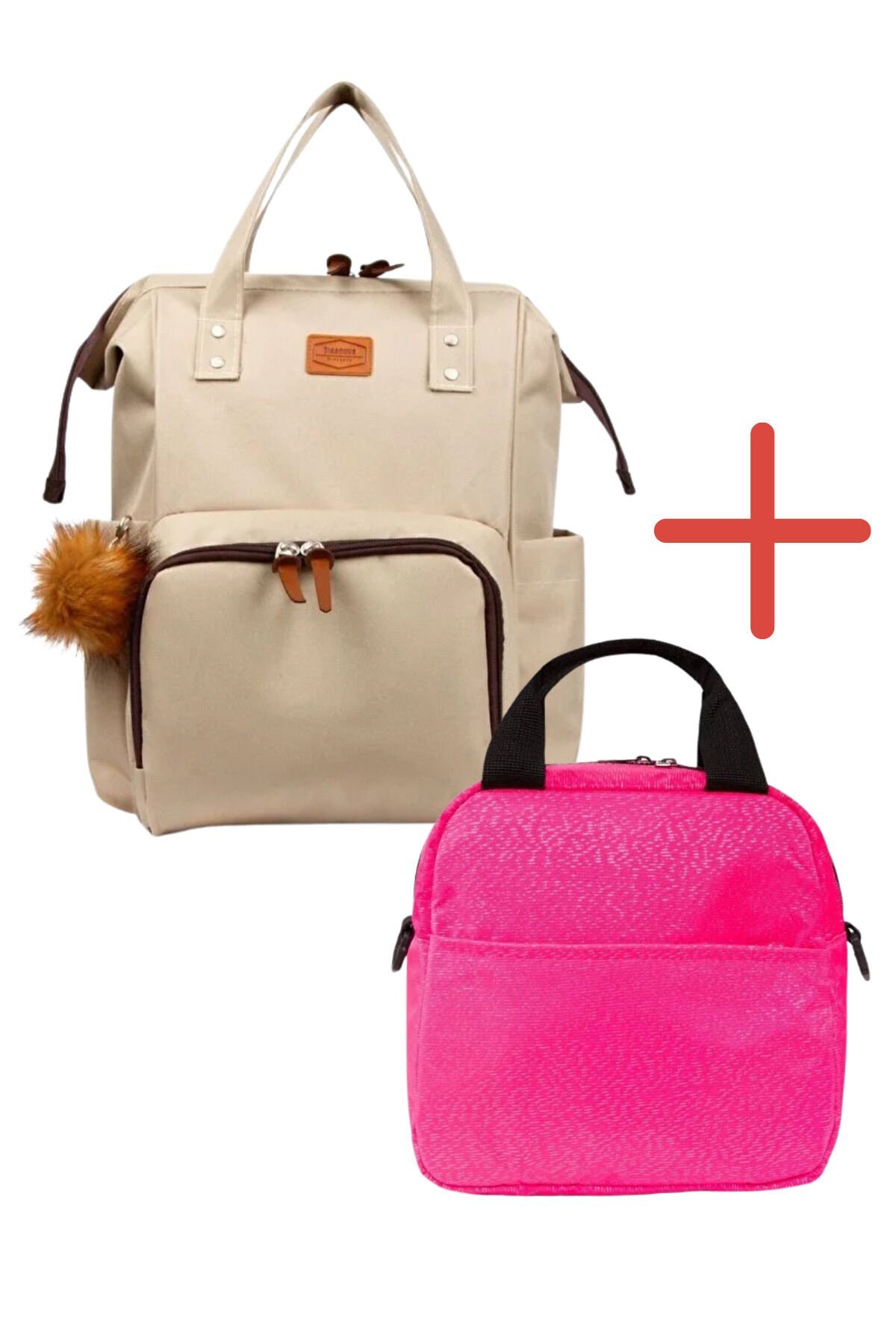 Anne Bebek Çantası + Arya Bondit Anne Bebek Çantası Seti