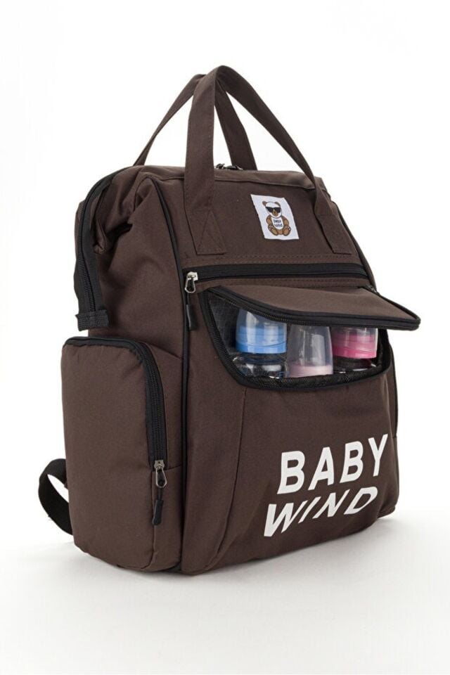 Anne Bebek Bakım Çantası + Isı Yalıtımlı Pembe Termal Beslenme Çantası Seti