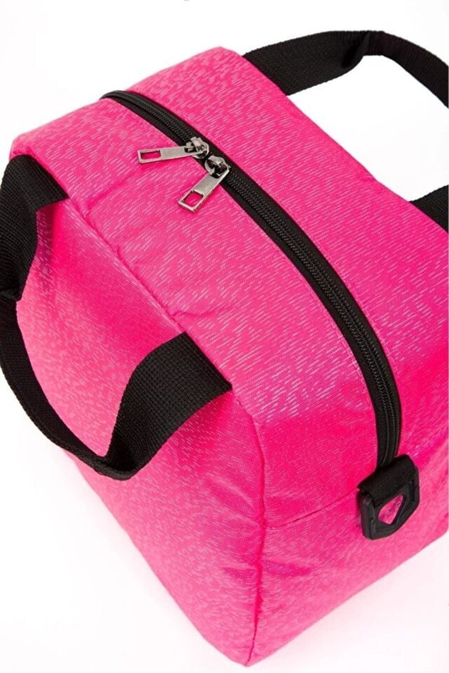 Anne Bebek Bakım Çantası + Isı Yalıtımlı Pembe Termal Beslenme Çantası Seti