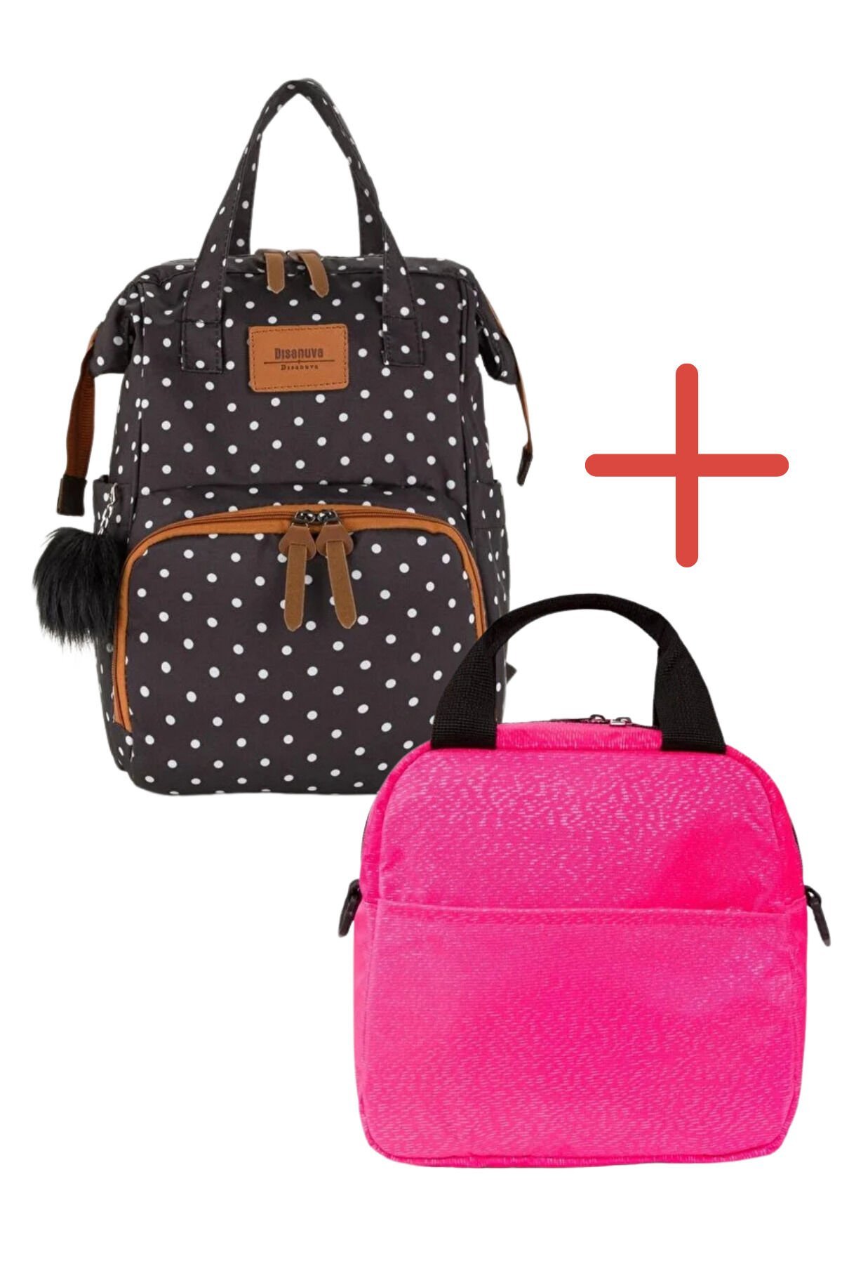 Moyaa Krinkil Anne Bebek Çantası + Termal Beslenme Çantası Seti