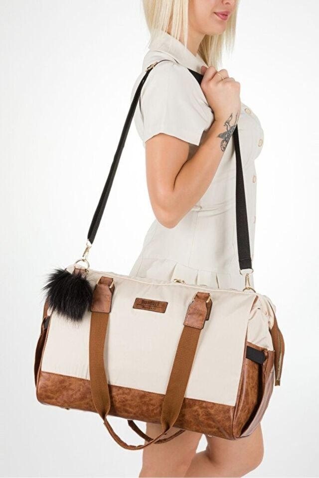 Mommy Bag Anne Bebek Çantası + Ergonomik Destekli Emzirme Yastığı Seti