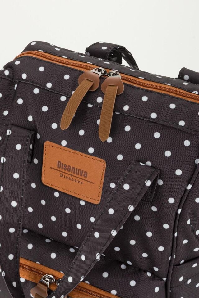 Nakışlı Bondit Anne Bebek Bakım Çantası + Ergonomik Destekli Emzirme Yastığı Seti