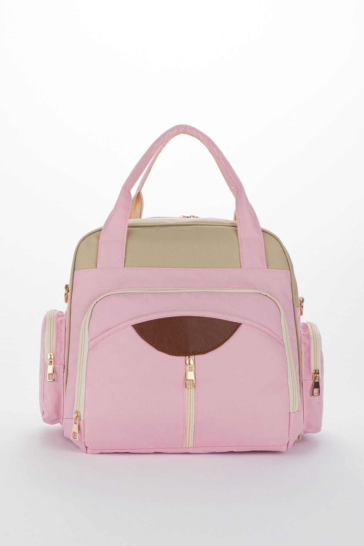 Anne Bebek Bakım Sırt Çantası Geniş Hacimli Su Geçirmez Termal Bölmeli Puset Askılı