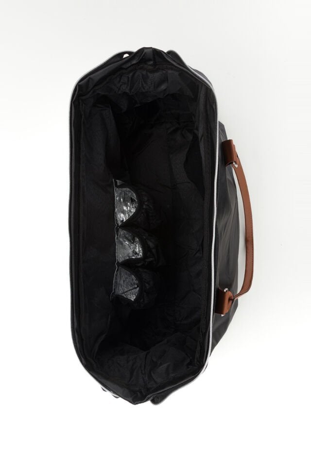 Anne Bebek Bakım Sırt Çantası Moyaa Krinkıl 3 Termal Göz Puset Askılı Sırtta ve Elde Taşınır