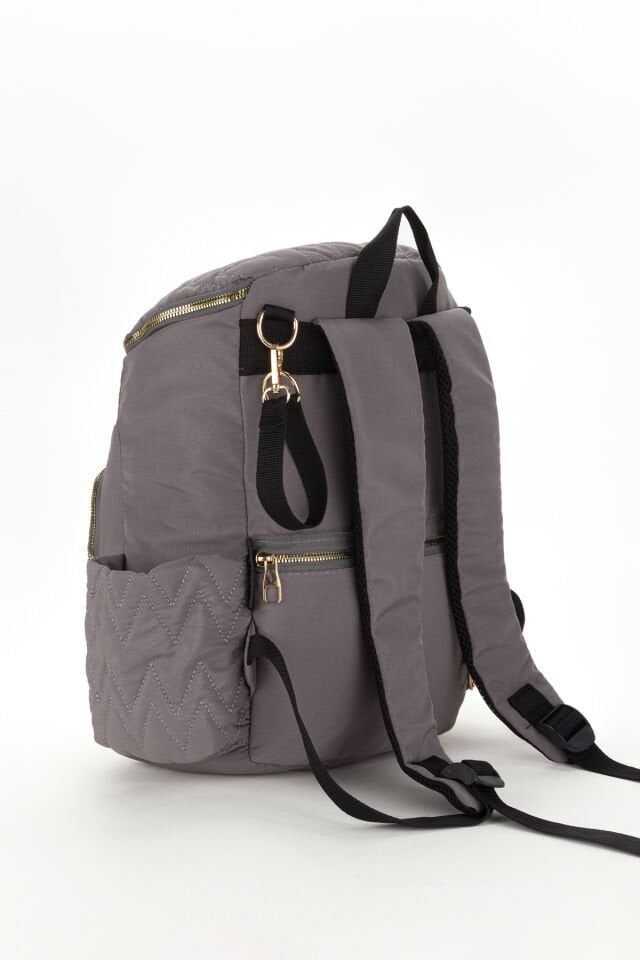 Anne Bebek Bakım Çantası Veera Modeli Suni Deri Termoslu Biberon Gözlü Fonksiyonel Omuz El Çantası