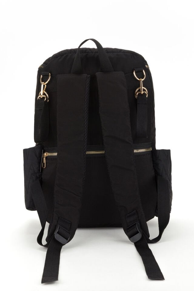 Anne Bebek Bakım Sırt ve Omuz Çantası Nakışlı Su Geçirmez Termal Biberon Gözlü Anahtarlık Hediyeli