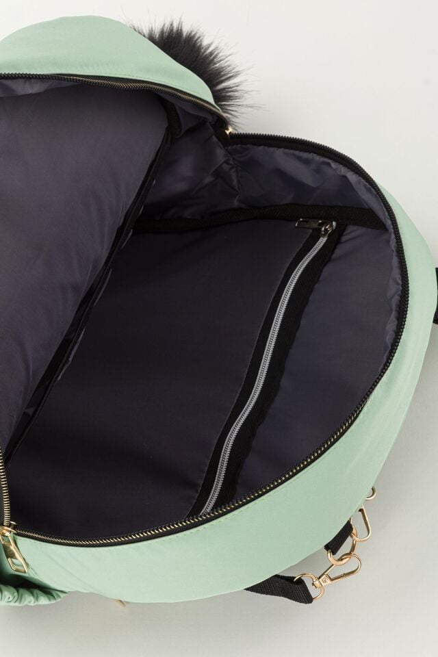 Anne Bebek Bakım Sırt-Omuz Çantası Arya Model Termal Biberon Cepli Puset Askı ve Anahtarlık Hediyeli